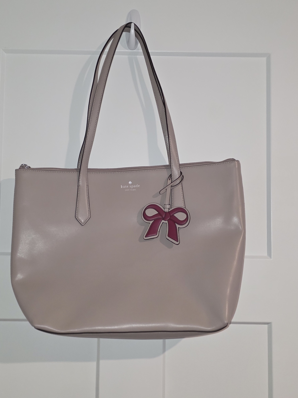 kate spade New York Blush Pink Leather Tote